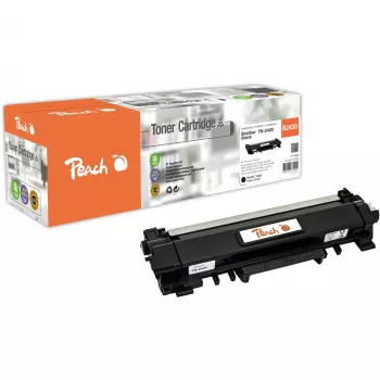 Cartucho de tóner Peach PT1009 1 ud. Compatible Negro