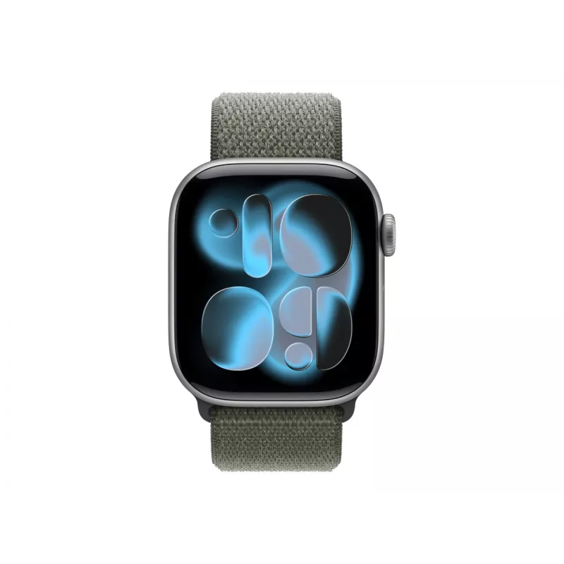 Correa Apple MFFD4ZM/A accesorio para smartwatch verde nailon