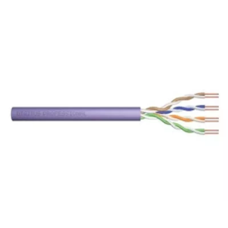 DIGITUS DK-1612-005/B cable de conexión CAT 6 U/UTP, RJ45, AWG 26/7, PVC, 0,5 m, azul