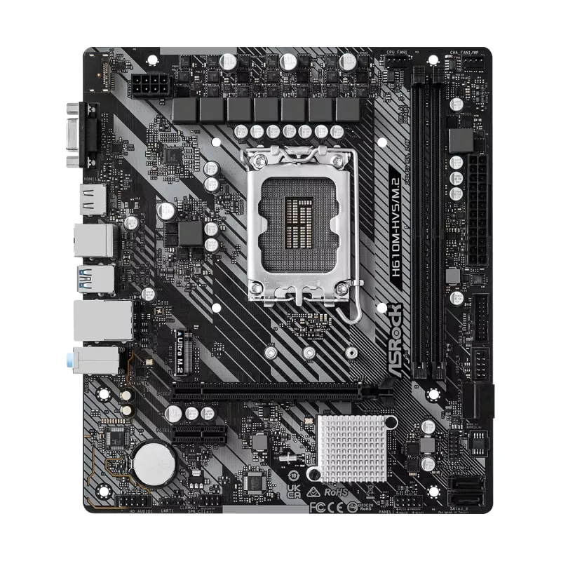 ASRock H610M-HVS/M.2 R2.0 DDR4 LGA1700 Placa base Micro-ATX