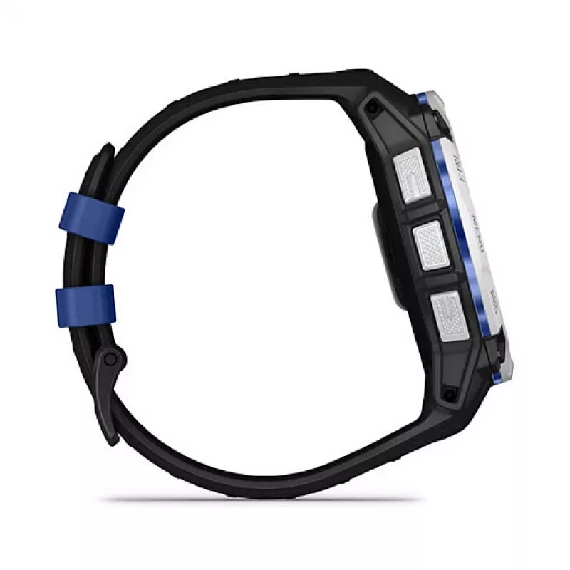 Smartwatch GARMIN Instinct 3,05 cm (1,2 pulgadas) AMOLED 45 mm 390x390 px pantalla táctil Negro Blanco GPS 4 GB 53 g correa de silicona