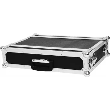 Flightcase Roadinger 30107190 contrachapado negro plata 4,4 kg