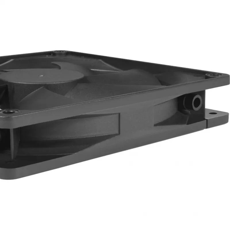 Ventilador de carcasa Alphacool Core 140 mm PWM 2500 rpm Negro