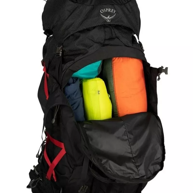 Osprey Aether Plus 85 Mochila de trekking L/XL Negro