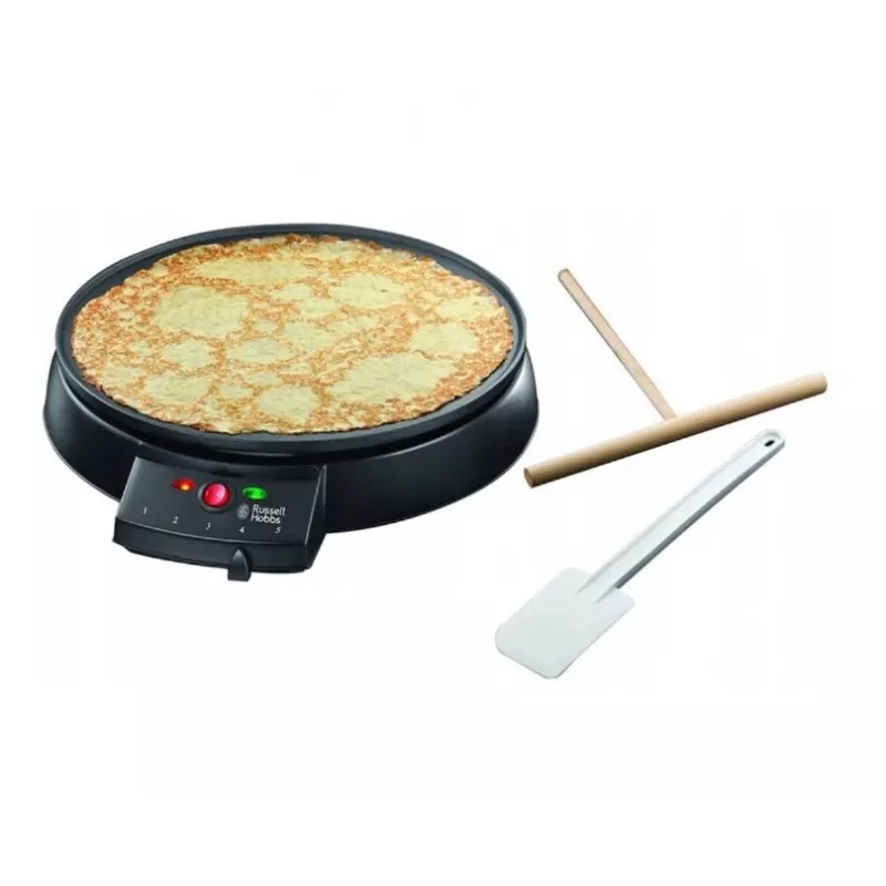 Máquina de crepes Russell Hobbs 20920-56 1 crepe(s) 1200 W Negra