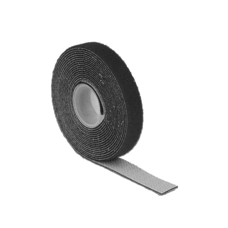 Cinta de velcro DeLOCK 18710 negra 1 ud.