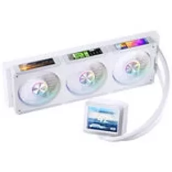 Jonsbo TF3-360SCW Refrigeración Líquida AiO para CPU 360 mm, ARGB, blanco
