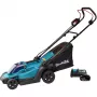 Makita DLM330RT Cortacésped manual a batería negro - azul (DLM330RT)