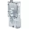 Phanteks Glacier R160C depósito, placa trasera de acrílico transparente, DRGB LED