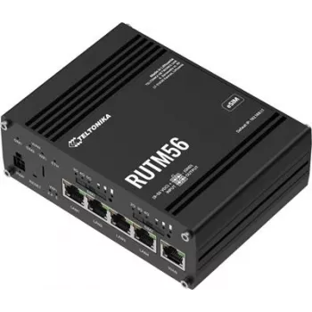 Router TELTONIKA RUTM56 doble módem, Wi‑Fi 802.11ac, Gigabit LAN x4, compatibilidad con Mesh, MU‑MIMO (sin banda ancha móvil)