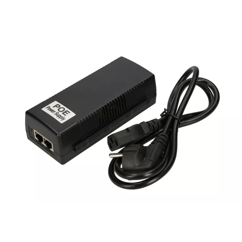 Fuente de alimentación Extralink POE-48-48W, 48V, 1A, 48W, Gigabit 802.3af/at