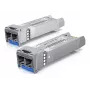 Transceptor de fibra óptica SFP+ Ubiquiti UACC-OM-SM-10G-D-2 10 Gbps 1310 nm LC Monomodo 10 km (pack de 2)