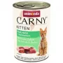 animonda Carny Comida húmeda para gatos 400 g – alto contenido en carne, sin cereales, sabor pollo, para gatitos