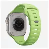 Correa Nomad Sport Band verde claro de goma — ancho 21,5 mm, muñeca 160–195 mm