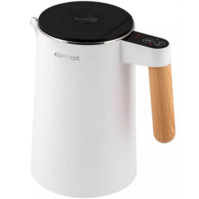 Hervidor de acero inoxidable Blanco 1,5 l Salt & Pepper Concept RK3300