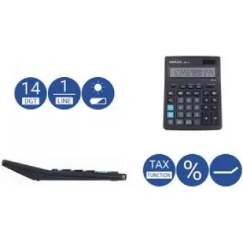 Calculadora de sobremesa MAUL MXL 14 negra (7267490)