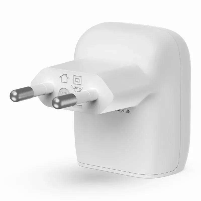 Cargador Belkin WCA006VF1MWH-B6 para smartphone Blanco AC carga rápida interior
