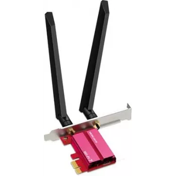 Adaptador PCIe WiFi 7 Tri-Banda MERCUSYS MA47BE — conectividad WiFi de alta velocidad