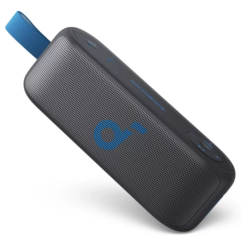 Altavoz portátil estéreo Soundcore Select 3 gris, azul