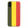 Funda para smartphone man and wood para iPhone X/XS — Reggae negro, tapa trasera rígida protectora