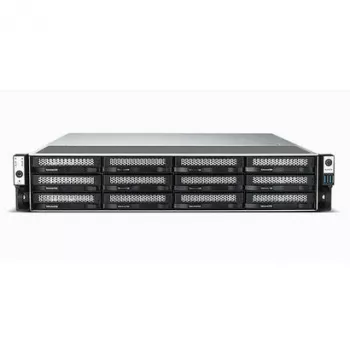NAS TerraMaster U12-500 Plus para rack (2U) Intel® Core™ i7 16 GB DDR5 0 TB gris
