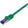 Logilink Professional Ultraflex - Cable de red - RJ-45 (macho) a RJ-45 (macho) - 50 cm - 6 mm - S/FTP - Cat.7 cable bruto (cable) / CAT 6a (conectores) - libre de halógenos, moldeado, con protección antiacodamiento - verde RA
