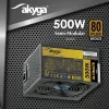 Akyga Ultimate AK-U4-500 fuente de alimentación ATX 500 W, 80 PLUS Bronze, PFC activo, ventilador de 120 mm