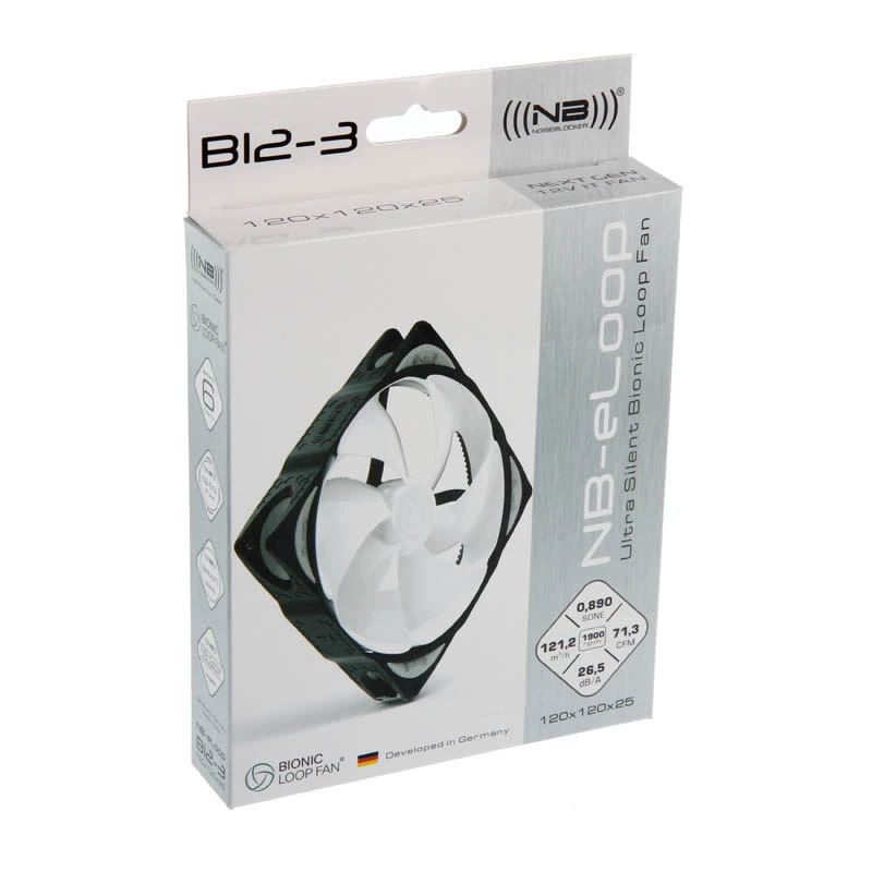 Ventilador Noiseblocker eLoop B12-3