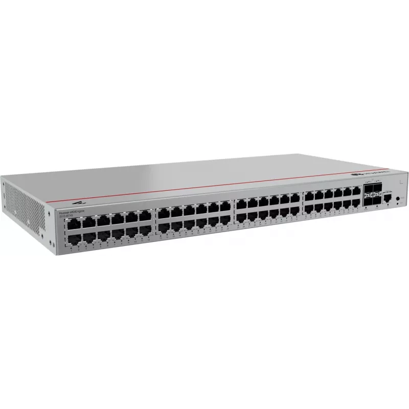 Switch HUAWEI CloudEngine S310-48T4S — 48x Gigabit Ethernet (10/100/1000), 1U, consola RJ-45, gris
