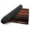 Sharkoon SKILLER SFM12 Wood alfombrilla para silla gaming, 140 x 100 cm, marrón