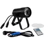 Foco de efectos LED EUROLITE PST-15W DMX 1 LED – dispositivo compacto de escenario/estudio con control DMX