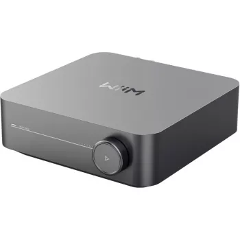 WiiM Amp gris oscuro – amplificador estéreo con streaming