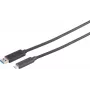 Cable adaptador USB-A a USB-C ShiverPeaks 30-38095 USB 3.2 Gen1 (5 Gbit/s) — 20 m