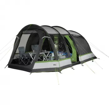 Tienda de campaña familiar tipo túnel High Peak Bozen 5.0 (gris/verde)