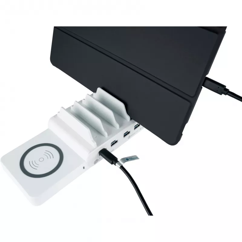 Cargador para dispositivos móviles Alcasa PCA-D006WQL blanco carga rápida