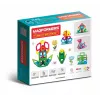 Set de construcción magnético MAGFORMERS Twinkling Garden — 27 piezas, placas de construcción magnéticas