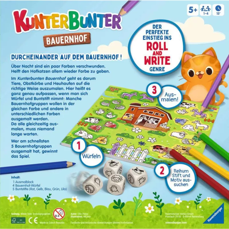 Kunterbunter Bauernhof, juego de mesa