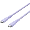 CANYON Cable OnWire 60CL C-C 60W COLOR trenzado 1m lila