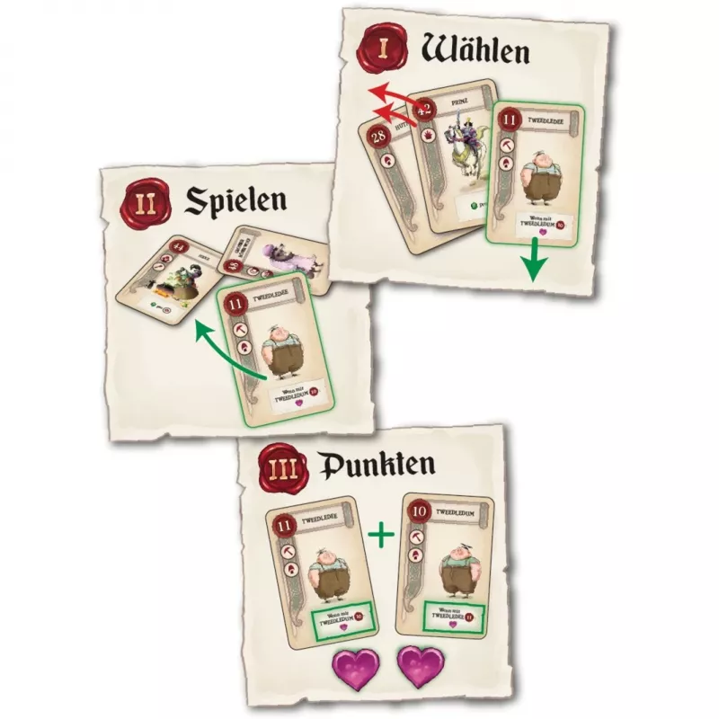 3 Chapters, Juego de cartas