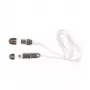 Sbox 2IN1W USB->Micro USB+IPH.5 M/M 1M blanco