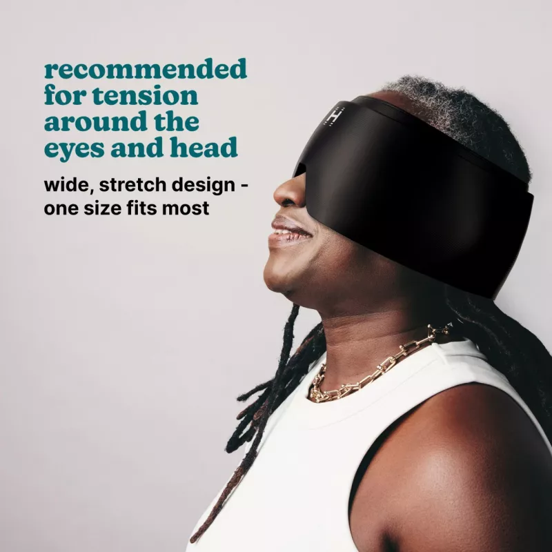 Dispositivo de relajación de cabeza con calor y frío HoMedics SR-GH800 portátil ajustable calor y frío