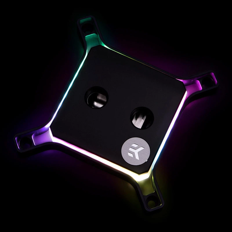 Bloque de agua EK Water Blocks Acetal cobre POM negro