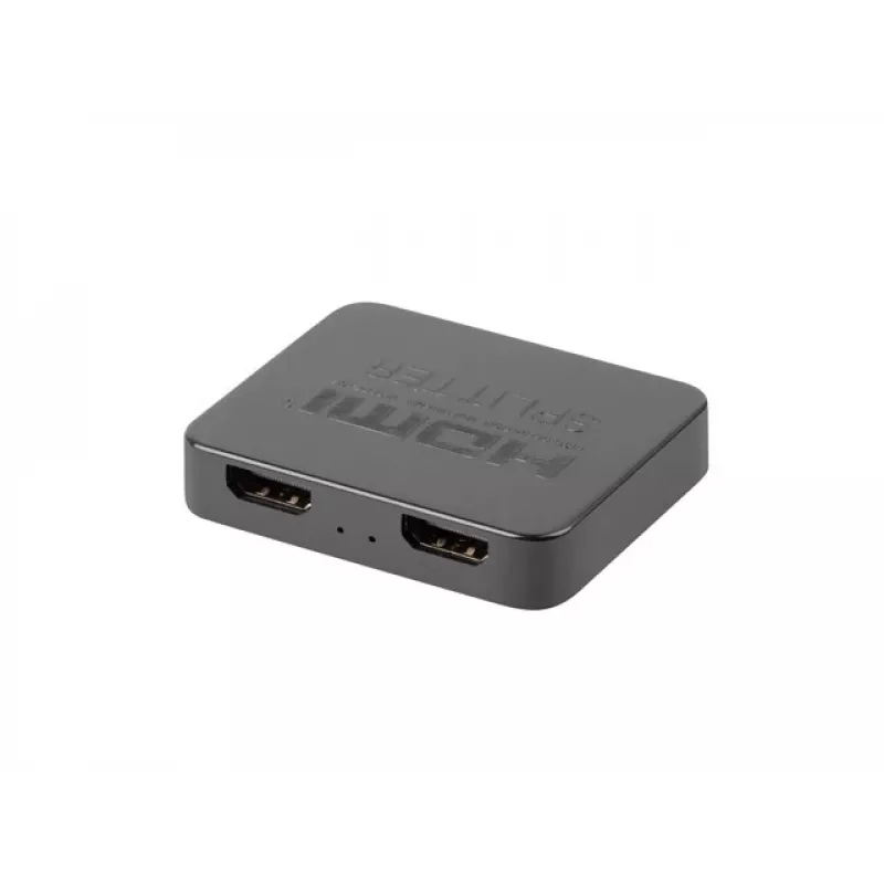 Lanberg SPV-HDMI-1002 divisor HDMI, 2 salidas HDMI, 4K, entrada USB-C