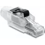 Conector RJ45 DELOCK montaje en campo Cat.6A no apantallado transparente/negro (91127)