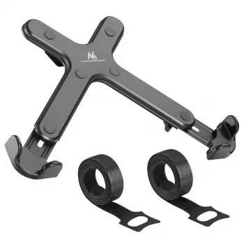 Soporte de escritorio para portátil MACLEAN MC-836 — regulable en altura, diseño ergonómico, negro, para uso horizontal del portátil (58,5×236×320 mm)