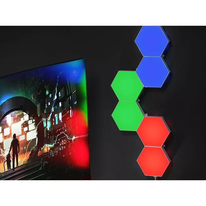 Panel LED RGB empotrable TRACER Smart Hexagon Tracer 47256 Ambience TRAOSW47256