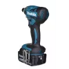 Atornillador de impacto a batería Makita DTD156RTJ 2500 RPM verde