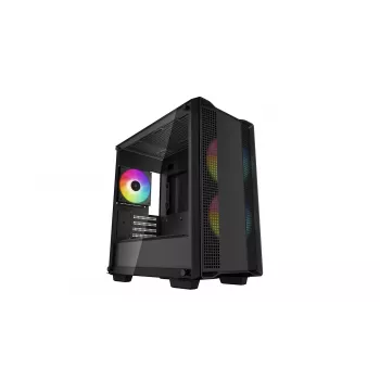 DeepCool CC360 ARGB mini torre negra