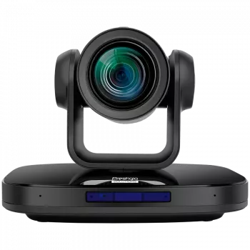 Cámara PTZ 4K para videoconferencia Prestigio Alpha — 4K UHD, 8,4 MP, PTZ, IA, PoE, HDMI 2.0/USB 3.0/RJ45/3G-SDI (sin micrófono)