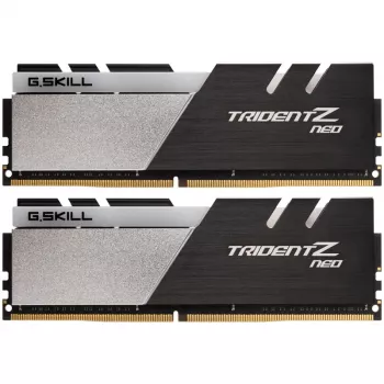 DIMM 16 GB DDR4-3600 (2x 8 GB) Dual-Kit, Memoria RAM negra/plata, F4-3600C16D-16GTZNC, Trident Z Neo, INTEL XMP